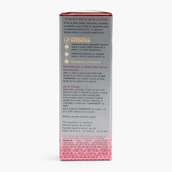 Serum Luminous630 2-în-1 anti-rid & anti-pete pigmentare 30ml