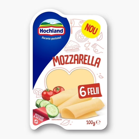 Brânză Mozzarella felii 100g