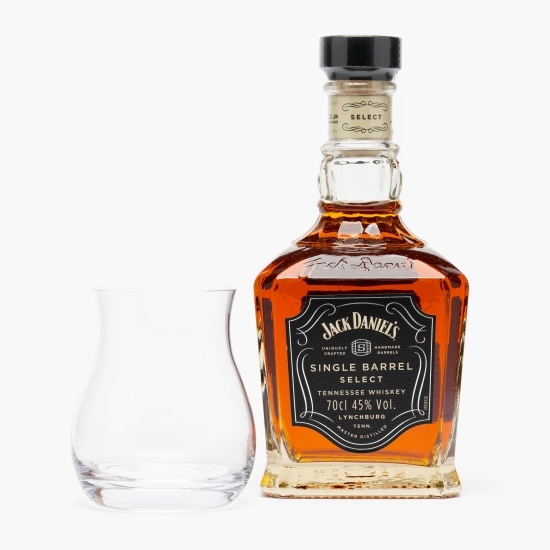 Whiskey Single Barrel, 45%, 0.7l + pahar