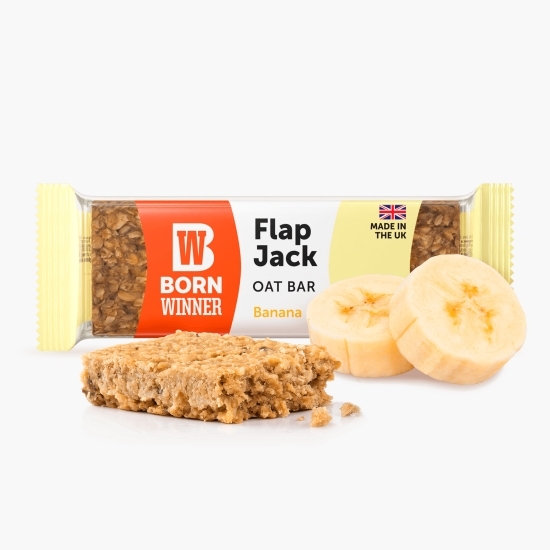 Baton de ovăz cu banane Flap Jack 90g