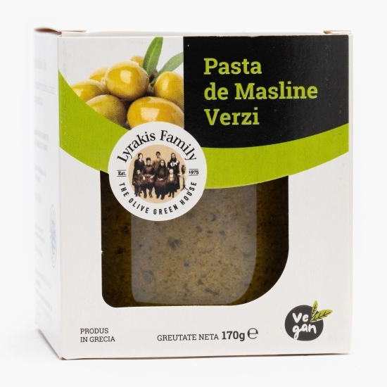 Pastă de măsline verzi 170g