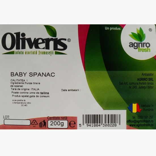 Baby spanac 200g 