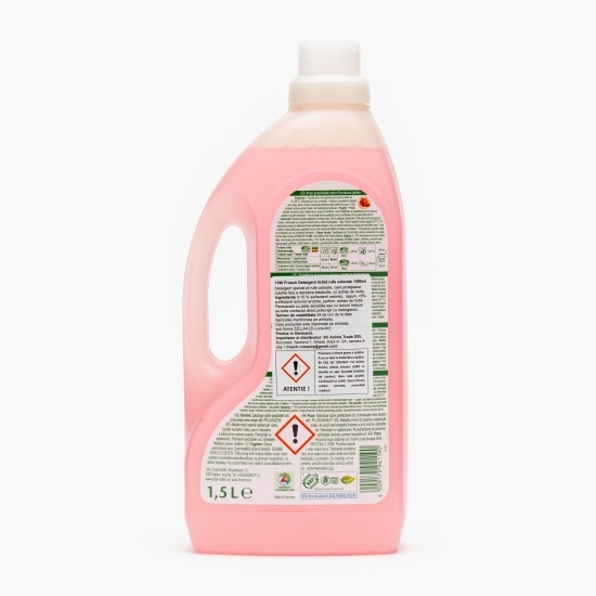 Detergent de rufe lichid rodie pentru haine colorate, 22 spălări, 1.5l