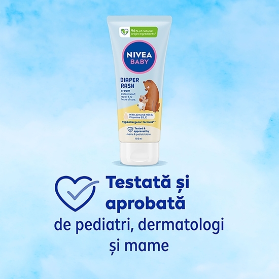 Cremă anti-iritații pentru bebeluși Baby Diaper Rash 100ml