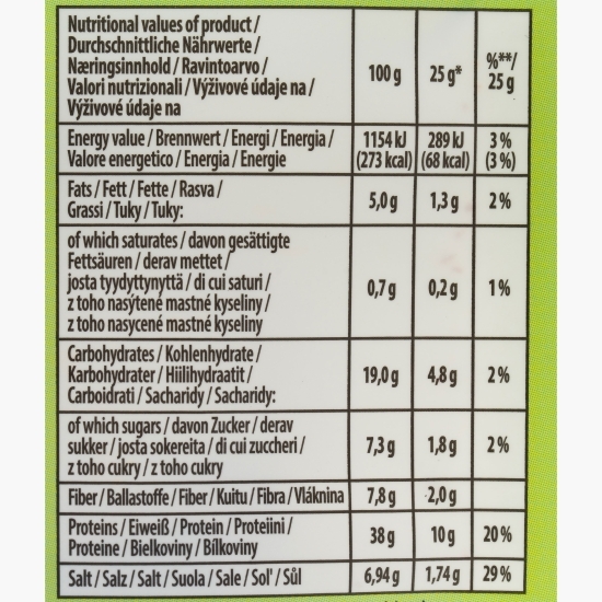 Snack vegan Jerky Hot&Sweet 25g