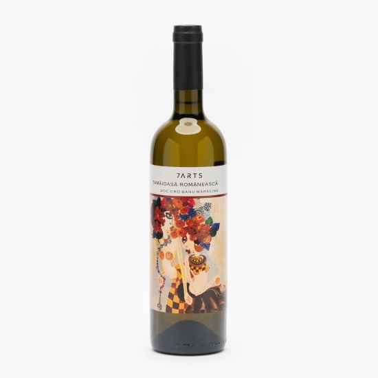 Vin alb sec Tămâioasă Românească, 13.5%, 0.75l