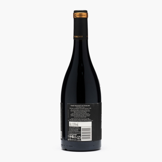 Vin roșu sec Nocturne, Rară Neagră, 13%, 0.75l