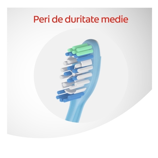 Pachet: 2x Periuță de dinți cu peri de duritate medie Max White Medium