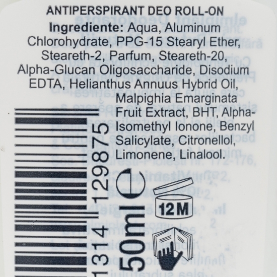 Antiperspirant roll-on Vitamin C 50ml