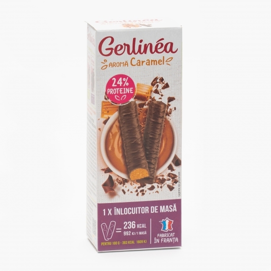 Batoane de ciocolată cu lapte și caramel 2x31g