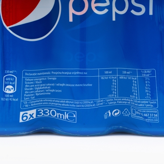 Băutură carbogazoasă tip cola doză 6x0.33l