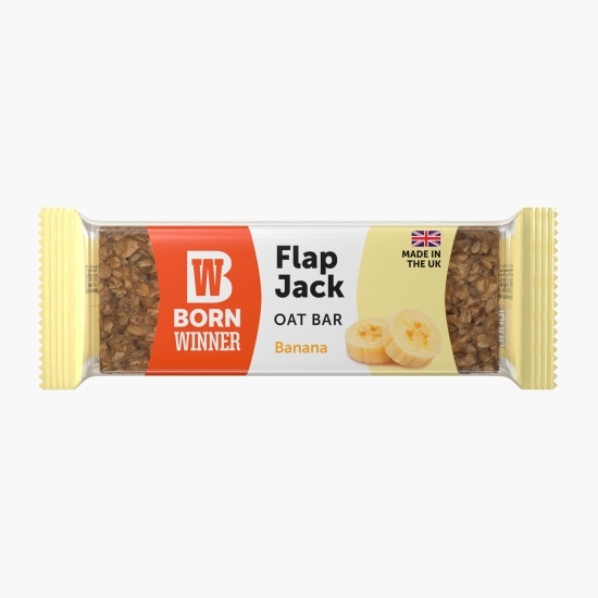 Baton de ovăz cu banane Flap Jack 90g