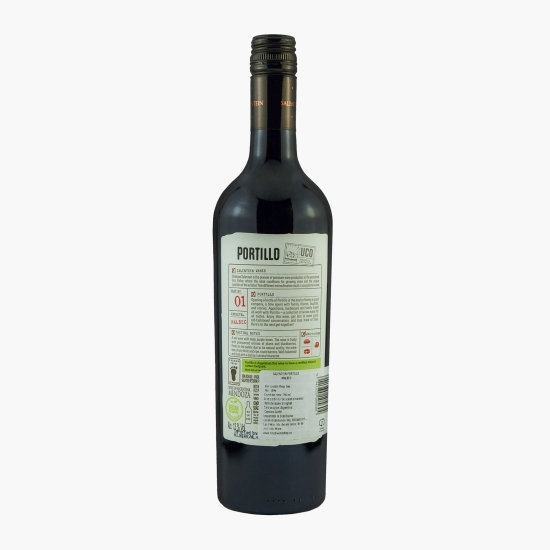 Vin roșu sec, Portillo, Malbec, 13%, 0.75l