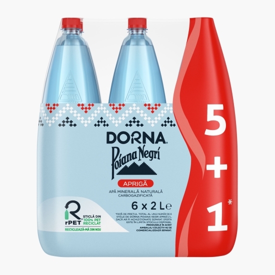 Apă minerală naturală carbogazificată (5+1)x2l