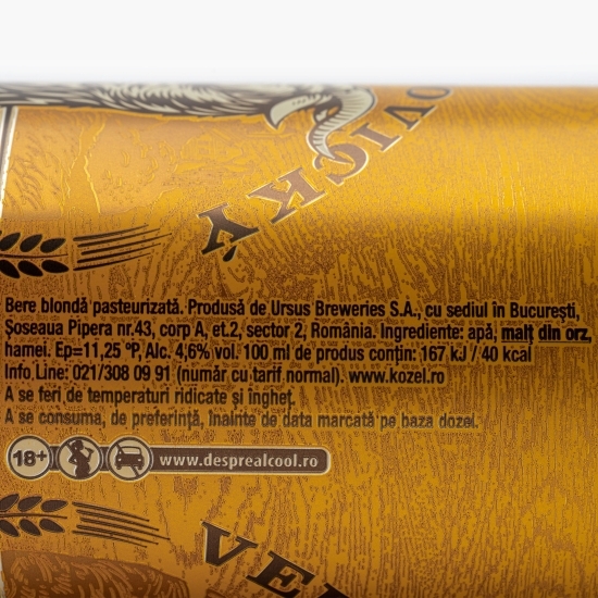 Bere blondă premium doză 6x 0.5 l(5+1)