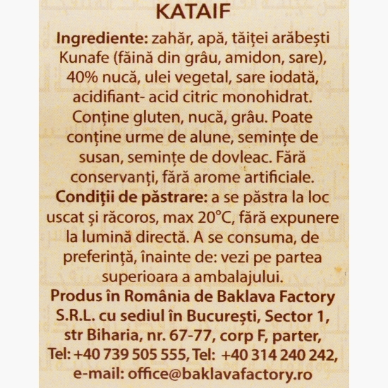 Kataif cu nucă 250g