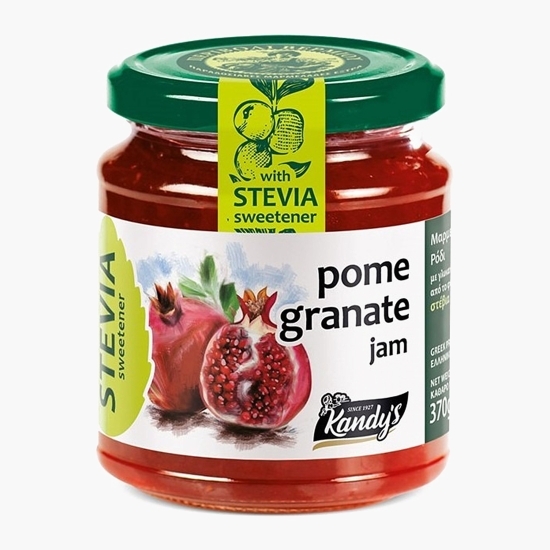 Gem de rodie fără zahăr, cu stevia, 370g