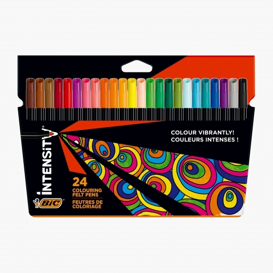 Markere de colorat Intensity 24 buc