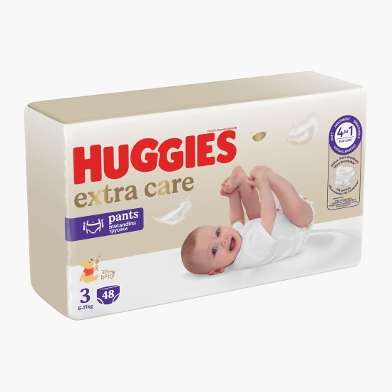 Scutece chiloței Extra Care Pants, unisex, mărimea 3, 6-11 kg, 48 buc