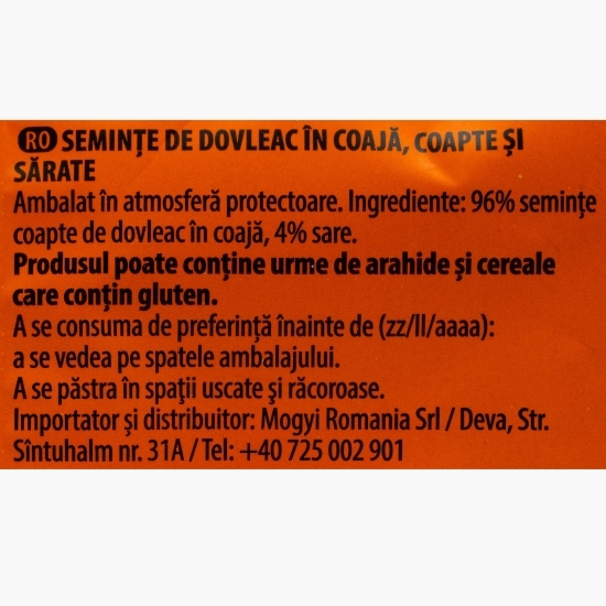 Semințe de dovleac coapte și sărate 130g