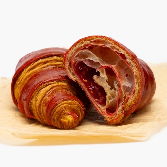 Croissant cu unt și zmeură 2x80g