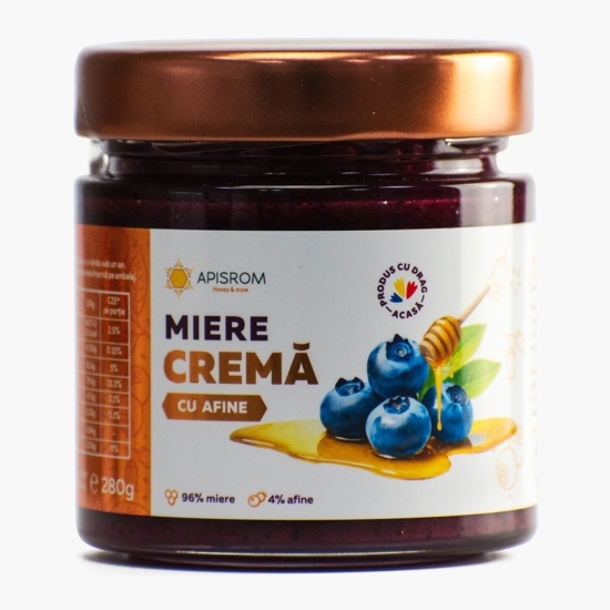 Miere cremă cu afine 280g