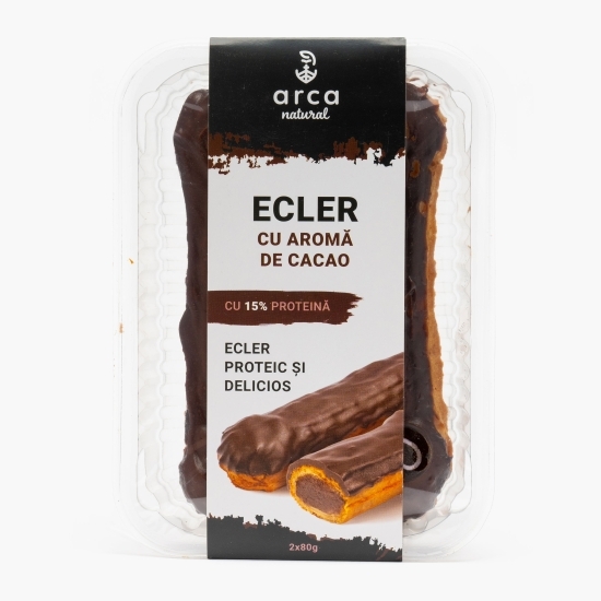 Ecler proteic cu cacao, cu 15% proteină, 2x80g