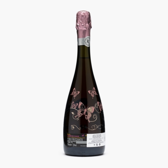 Vin petiant Lambrusco rose demidulce Butterfly, 7.5%, 0.75l