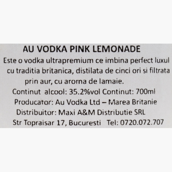 Vodcă Pink Lemonade, 35.2% alc, 0.7l