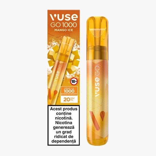 Țigară electronică Mango Ice, 20mg/ml nicotină, 1000 puffs