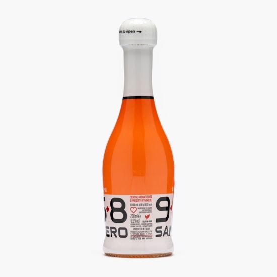 Cocktail aromatizat pe bază de vin cu gust de piersică Baby Bellini, 6.5%, 0.25l