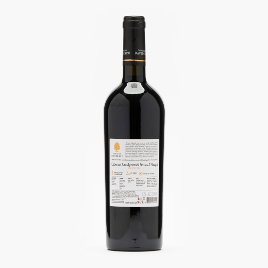 Vin roșu sec Cabernet Sauvignon & Fetească Neagră, 13.5%, 0.75l