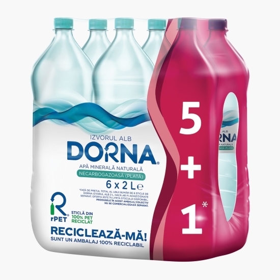 Apă minerală naturală plată (5+1)x2l