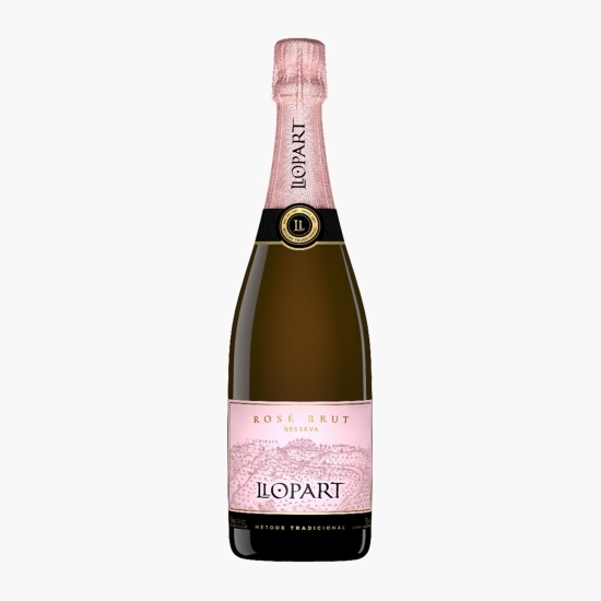 Vin rose brut Cava Parellada, Macabeo Xarel-lo Reserva  Corpinnat 0.75 l