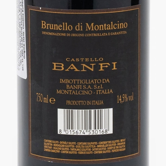 Vin roșu sec Brunello di Montalcino D.O.C.G., 14.5%, 0.75l