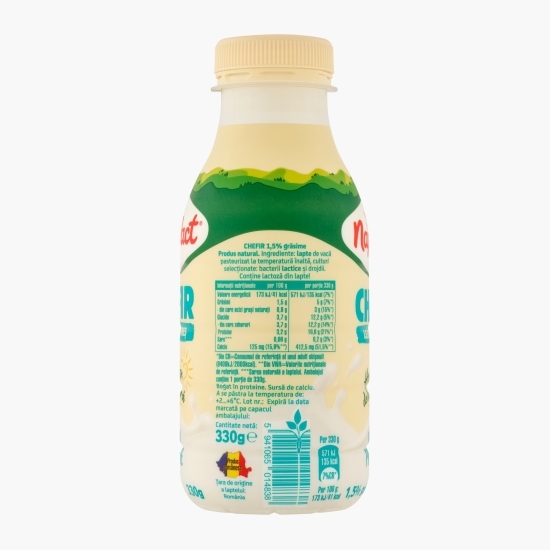 Kefir lejer 1.5% grăsime 330g