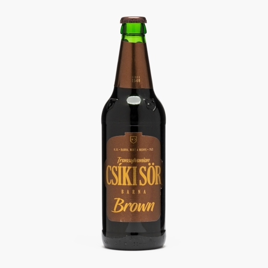 Bere Transylvanian Brown sticlă 0.5l