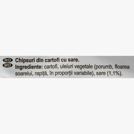 Chipsuri din cartofi cu sare 170g