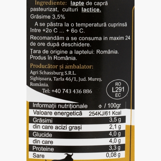 Chefir de capră 3.5%, 300g