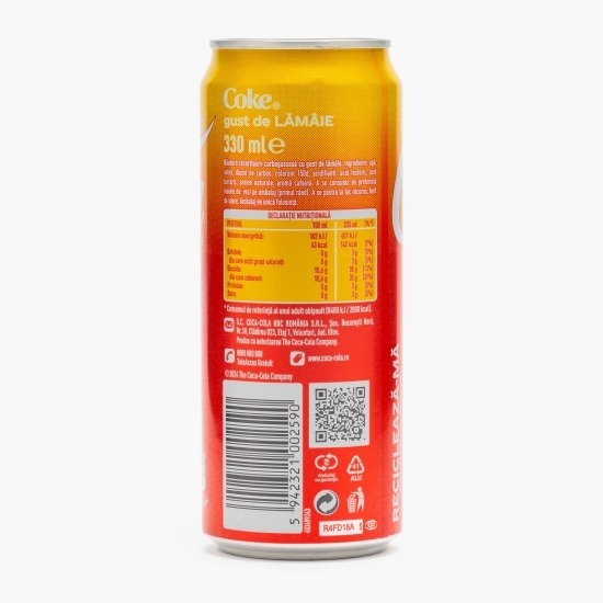 Băutură carbogazoasă lemon doză 0.33l