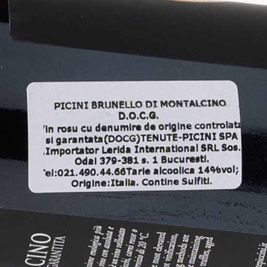 Vin roșu sec Brunello di Montalcino, 14%, 0.75l