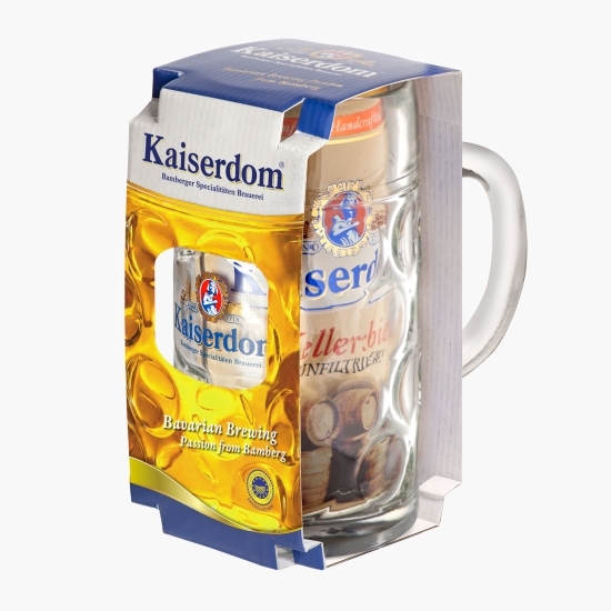 Bere Kellerbier, 1l + halbă