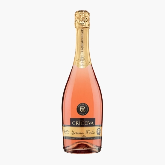 Vin spumant rose dulce, 10%, 0.75l