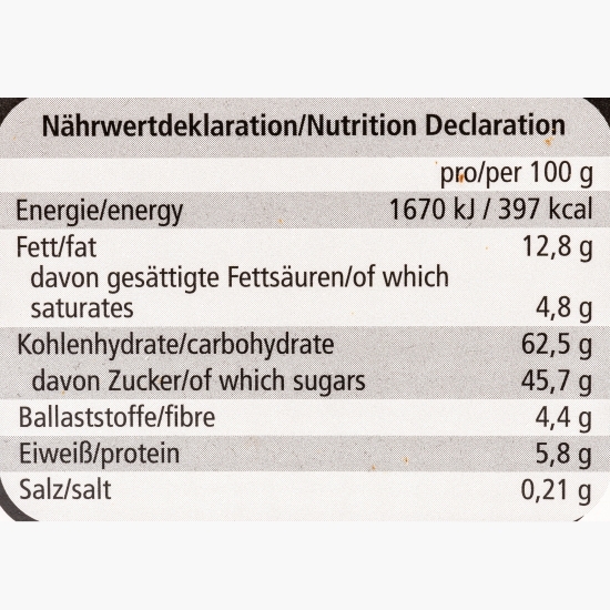 Turtă dulce cu glazură de ciocolată 200g