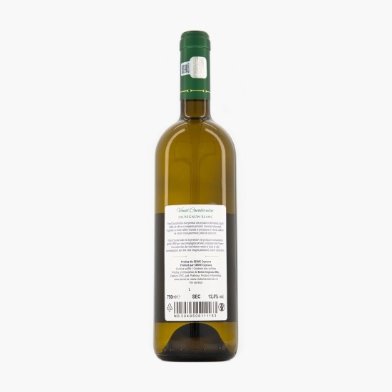 Vin alb sec Sauvignon Blanc, 12.5%, 0.75l