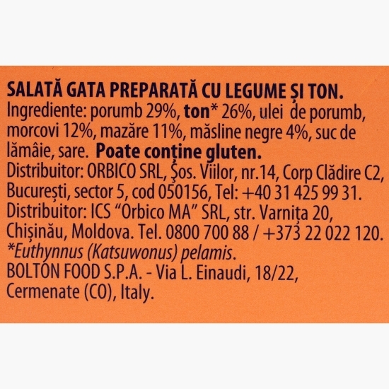 Salata cu ton și porumb, Insalatissime 3x160g