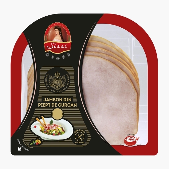 Jambon din piept de curcan feliat 170g