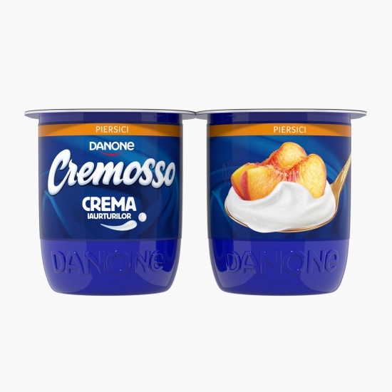 Iaurt Cremosso cu piersici 125g