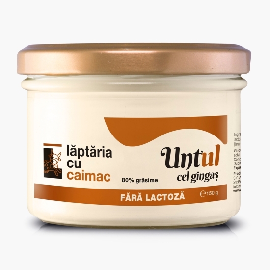 Untul cel gingaș, 80% grăsime, fără lactoză 150g