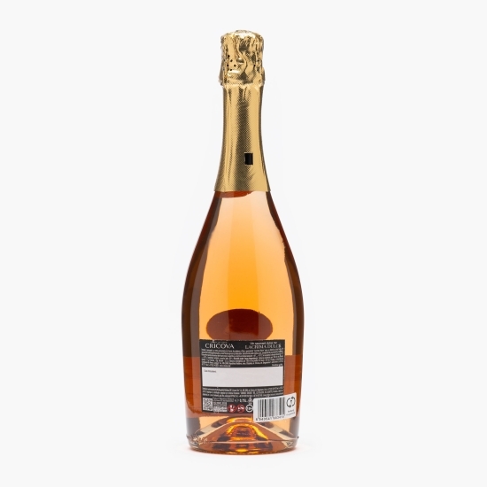 Vin spumant rose dulce, 10%, 0.75l